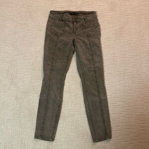 EUC. PrAna Merrigan Pants. Skinny corduroy. Gray. Size 4.